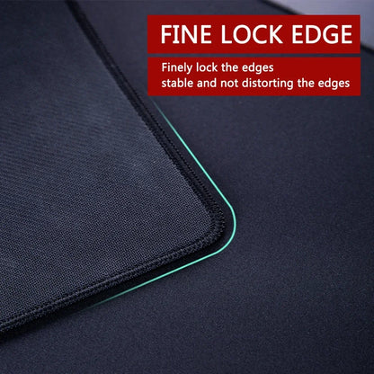 Small Mouse Pad Gaming Mat Non Slip Waterproof Stitched Edge