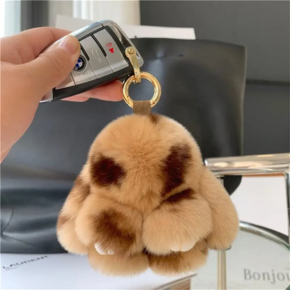 A cute decorative accessory for handbags, backpacks, car keys, and thoughtful gifting.