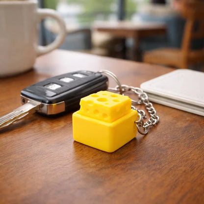 A compact clicker accessory designed for satisfying sensory play, everyday carrying, and playful gifting.