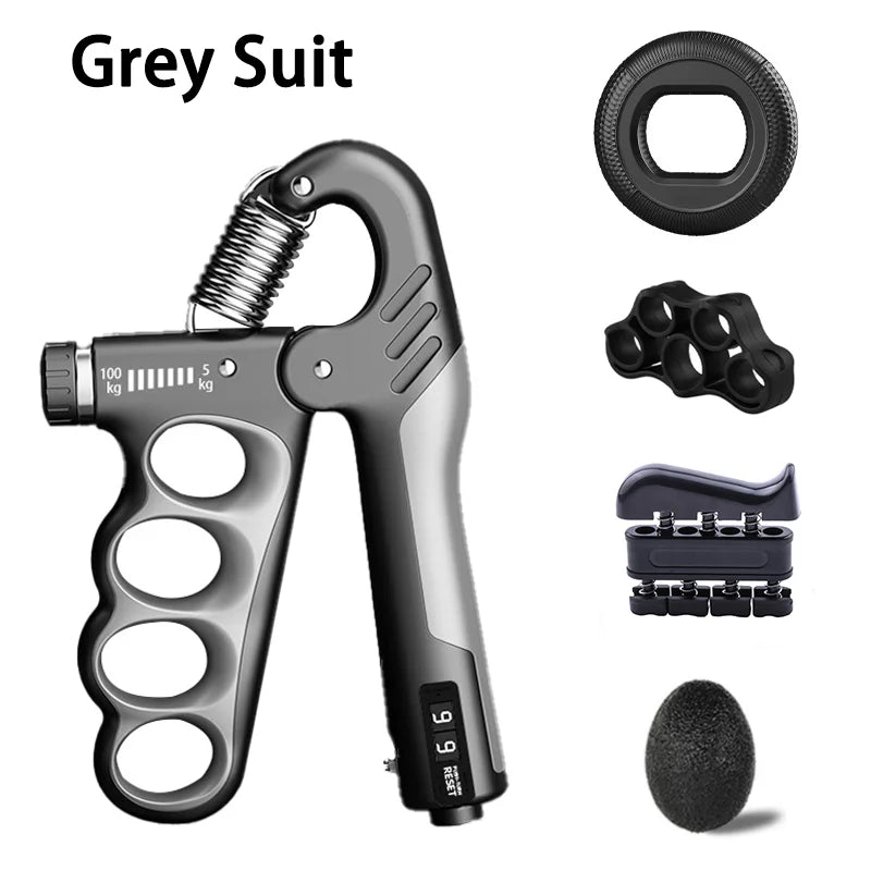Adjustable Hand Grip Strengthener 5-100kg for Wrist & Forearm Training