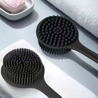 Silicone Body Scrubber Set 4PCS Exfoliating Bath Brushes