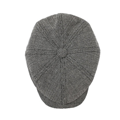 Unisex Newsboy Hat Retro Cotton Beret Flat Cap