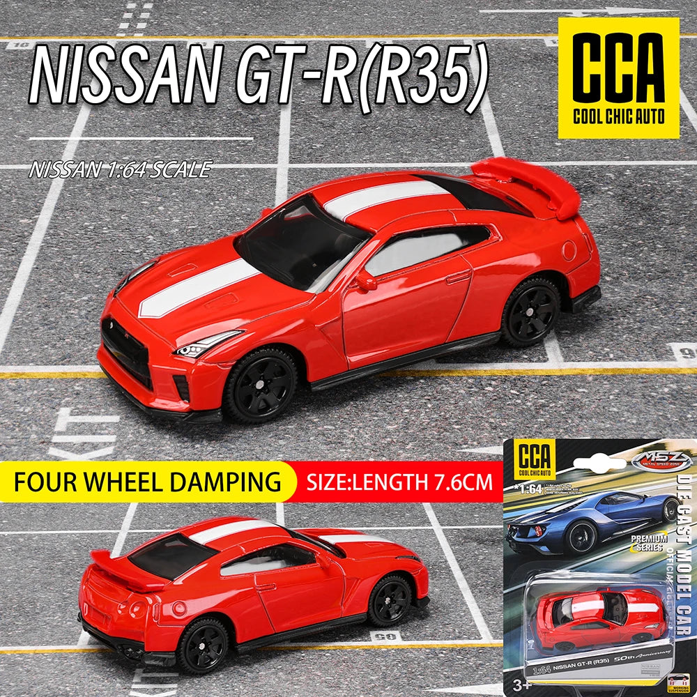 Diecast Model Car 1:64 Scale Alloy Mini Collectible Car