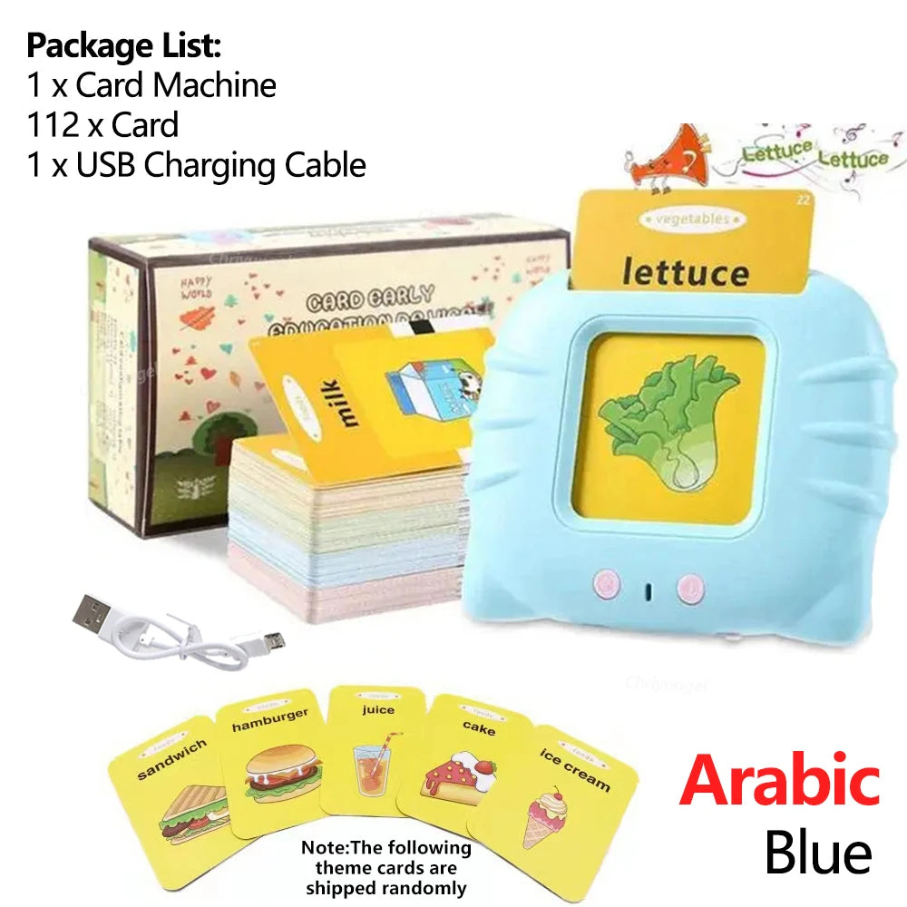 Talking Flash Cards Audio Learning Toy for Kids