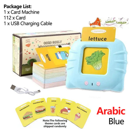Talking Flash Cards Audio Learning Toy for Kids