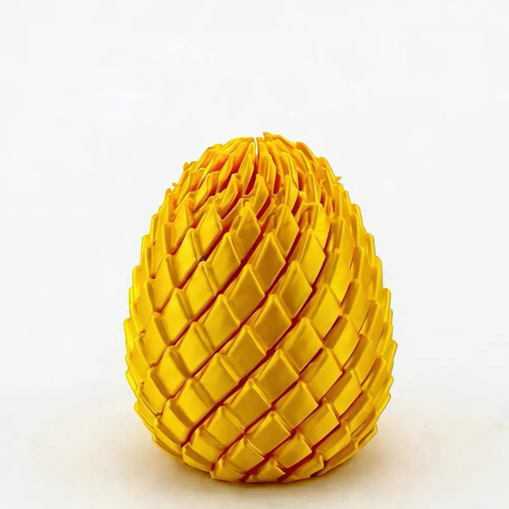 3D Printed Dragon Egg Fidget Toy Twistable Desk Ornament