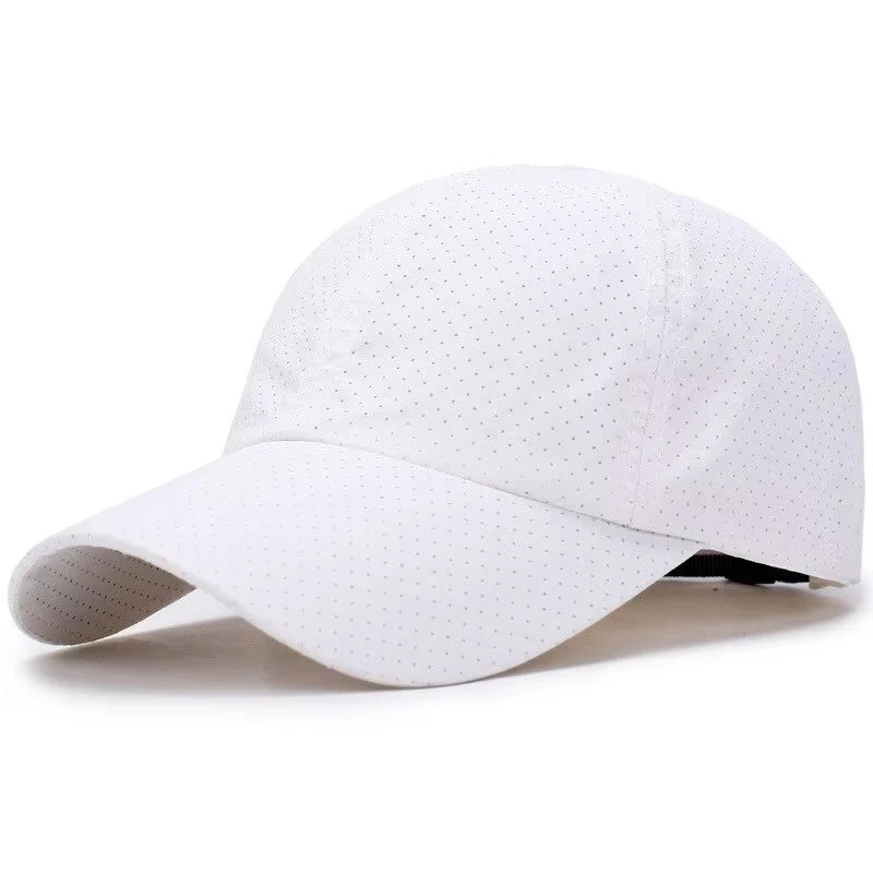 Mesh Baseball Cap Breathable Adjustable Sun Hat