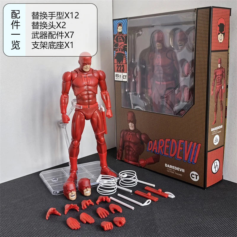 Daredevil Action Figure Comic Version 223 Collectible Model