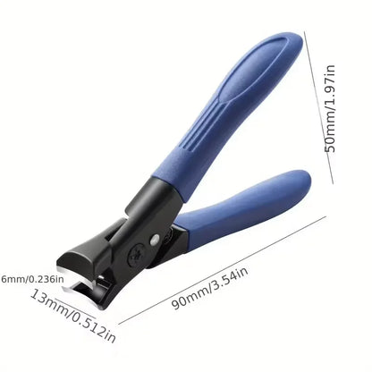 Anti Splash Nail Clippers for Thick Nails Stainless Steel