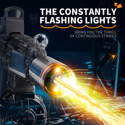Electric Automatic Water Gun with Lights & Rechargeable Battery