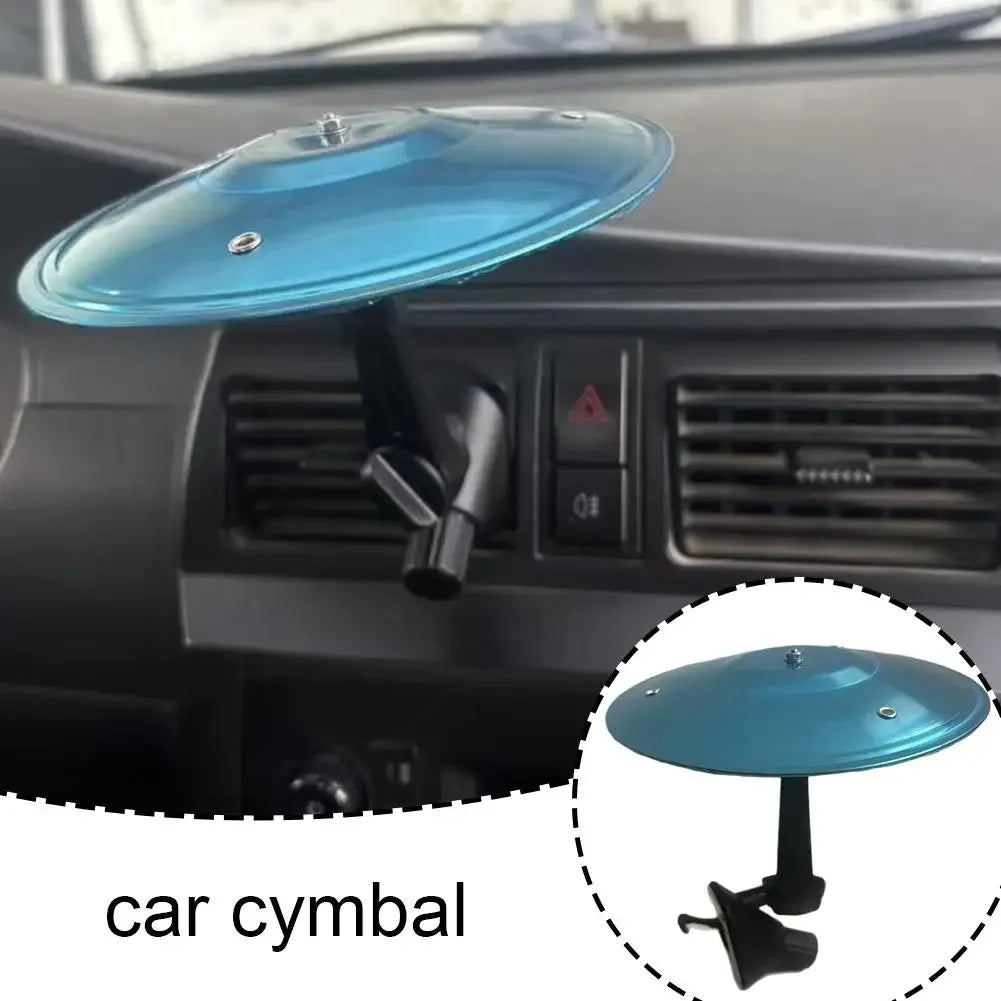 Mini Car Drum Cymbal Vent Decoration Musical Car Interior Accessory