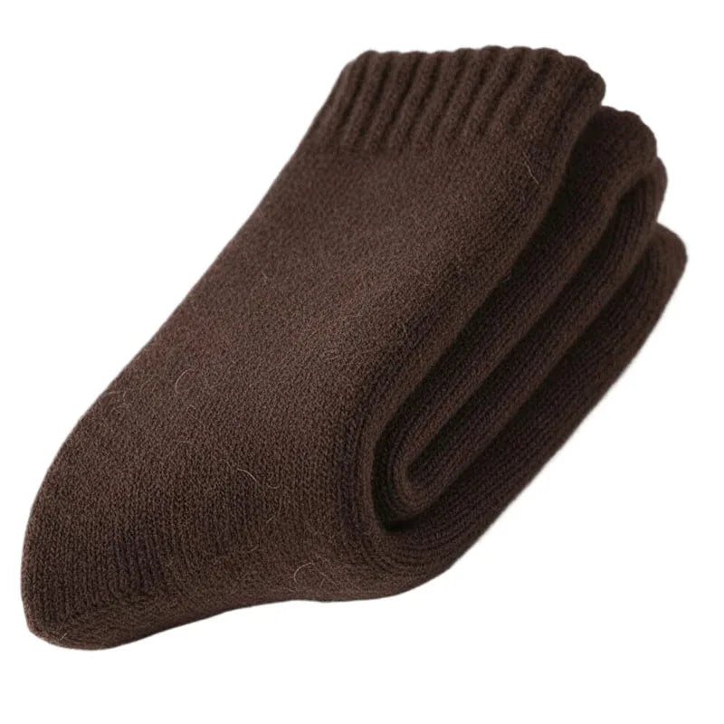 Merino Wool Socks Thick Thermal Winter Crew Socks
