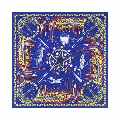 Cotton Bandana Scarf Skull Paisley Hip Hop Headband