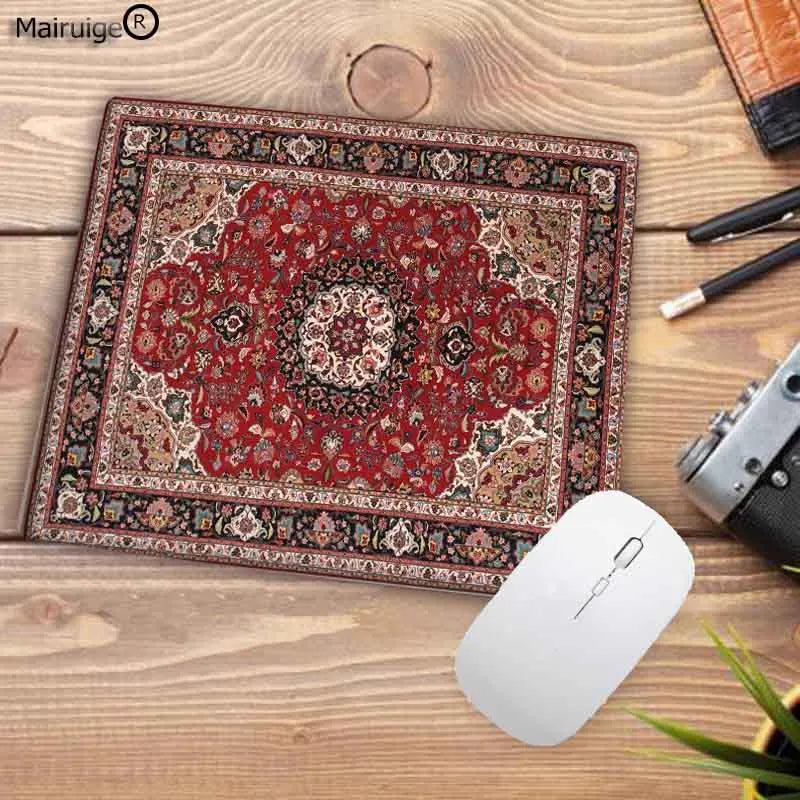 Carpet Mouse Pad 22x18cm – Non-Slip Small Mouse Mat