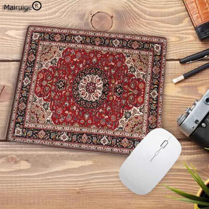 Carpet Mouse Pad 22x18cm – Non-Slip Small Mouse Mat
