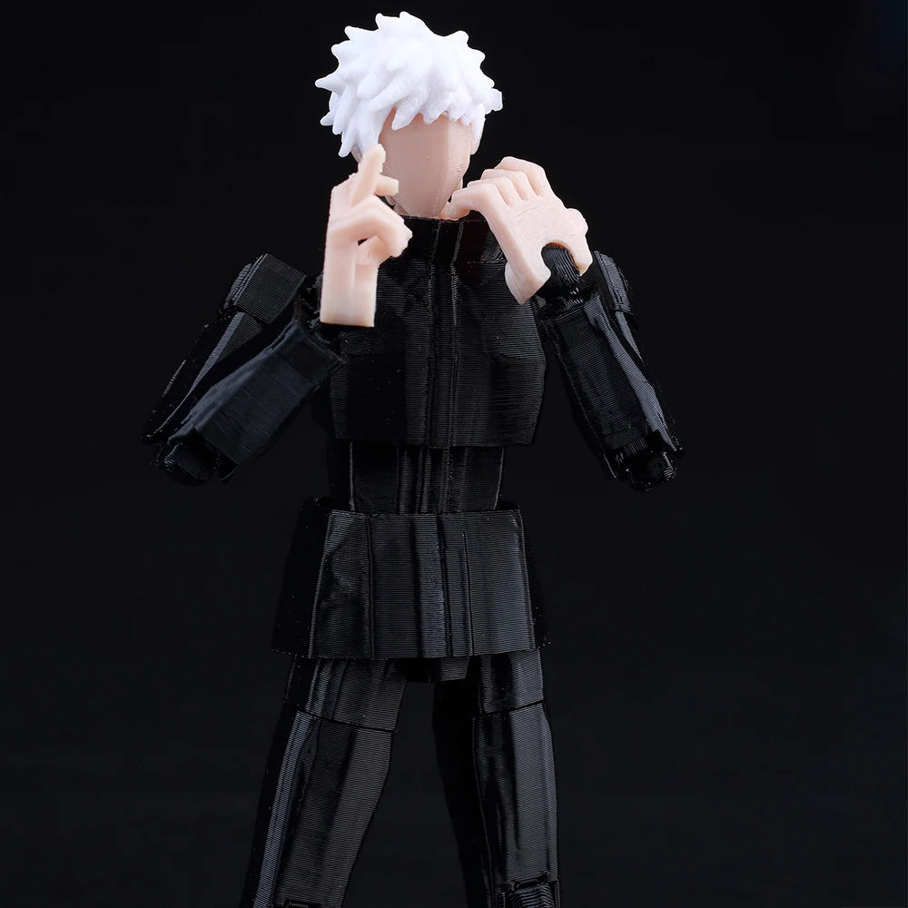 Poseable Anime Figure 3D Multi-Jointed Action Model Toy