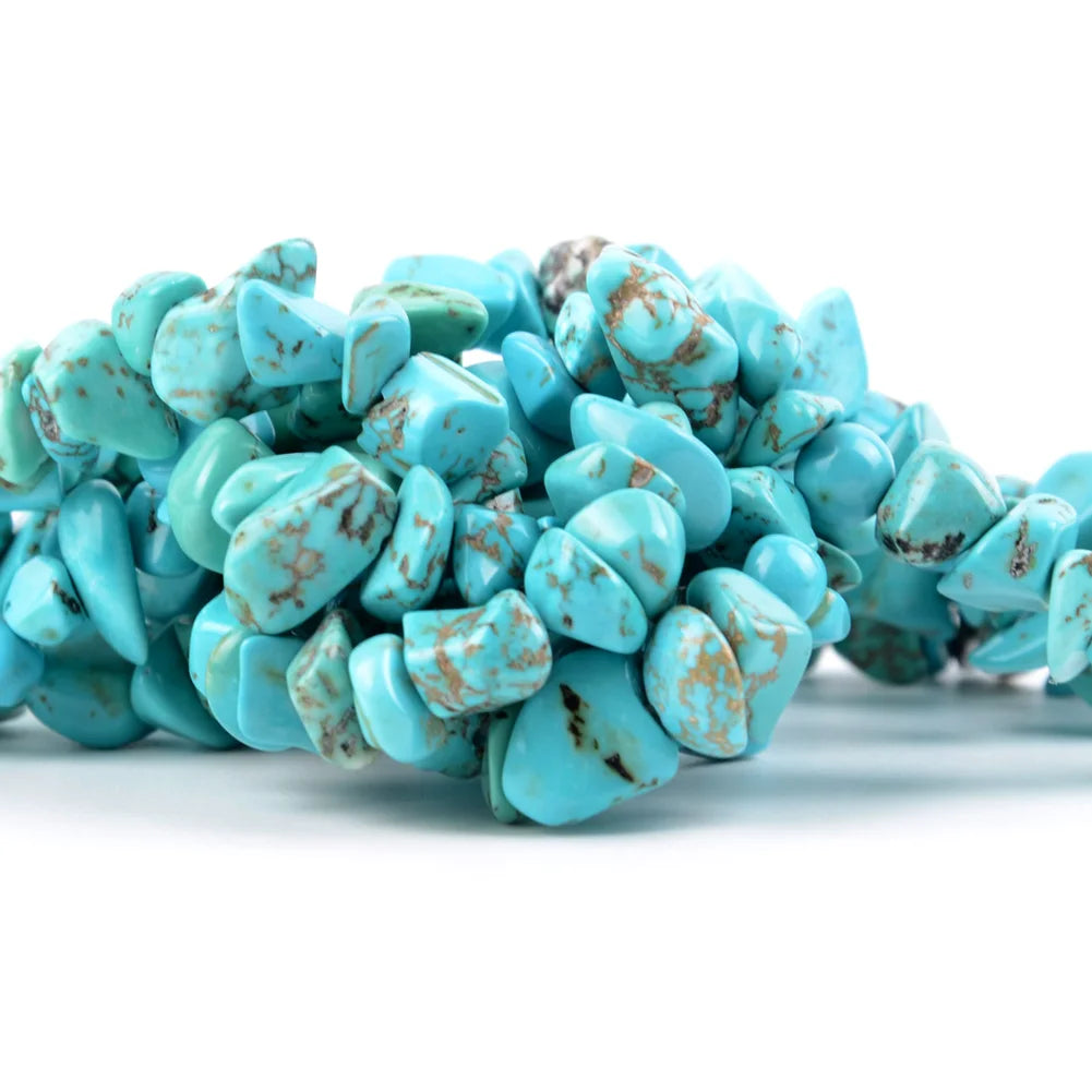 Natural Stone Chip Beads Irregular Gemstone Beads 15 Inch Strand