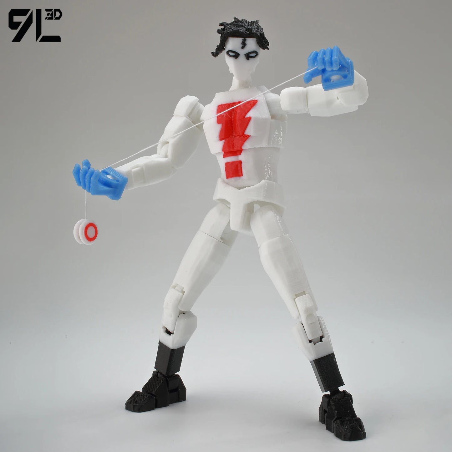 Invincible Boy Action Figure 14cm 3D Printed Multi Jointed Model