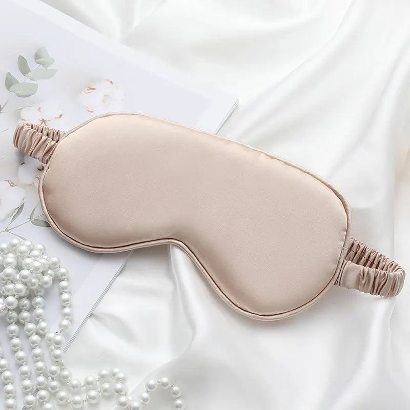 Silk Sleep Eye Mask Double-Sided Light Blocking Mask