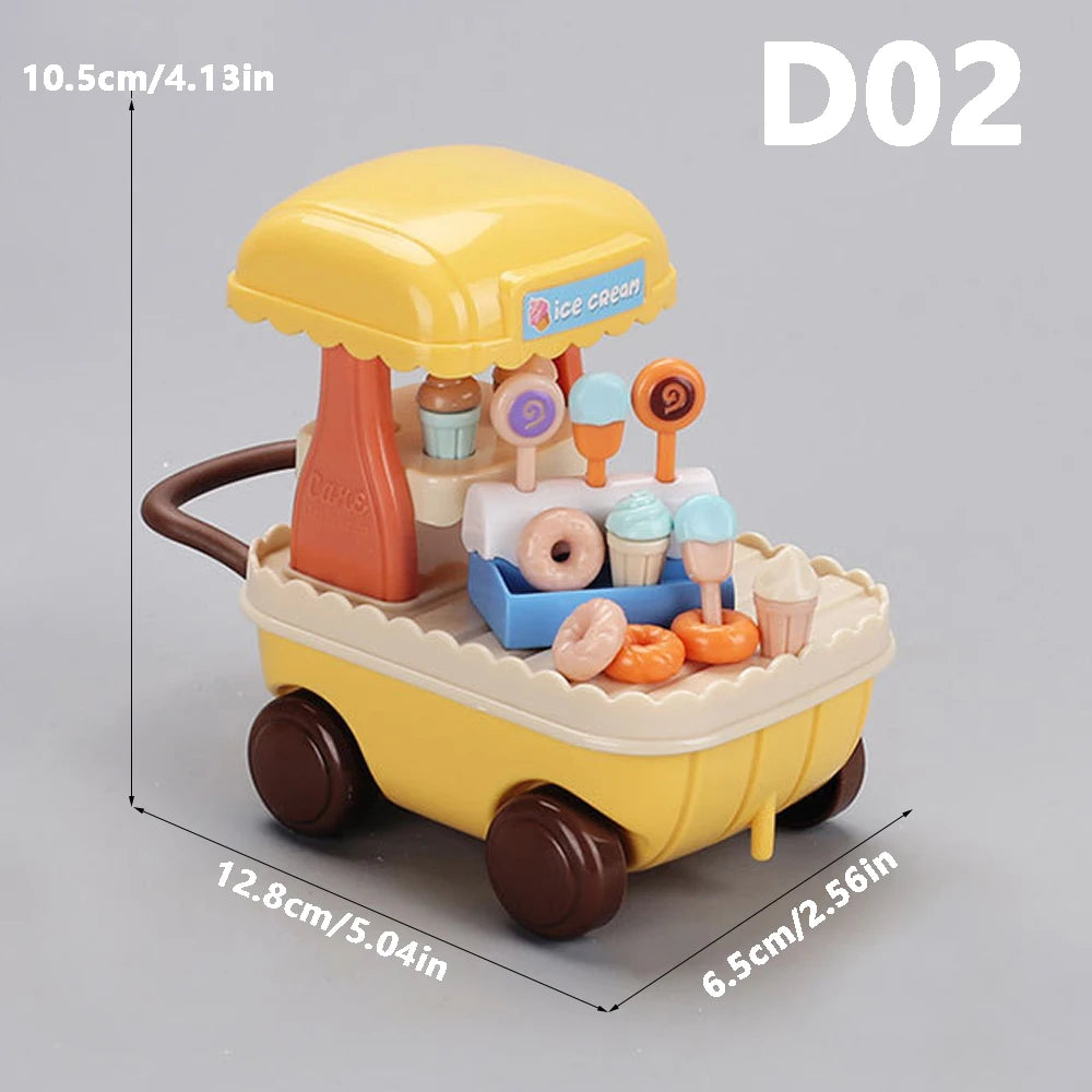 1:12 Miniature Dollhouse Furniture Set Pretend Play Accessories