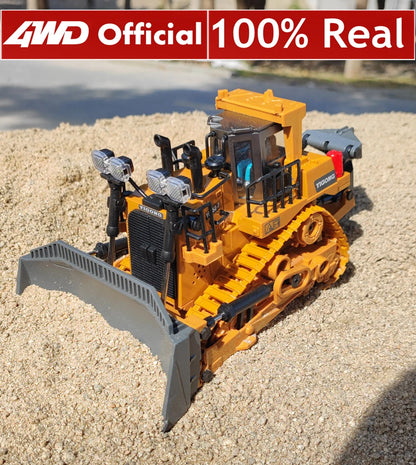4WD RC Excavator Dump Truck Bulldozer 1:20 Remote Control Toy