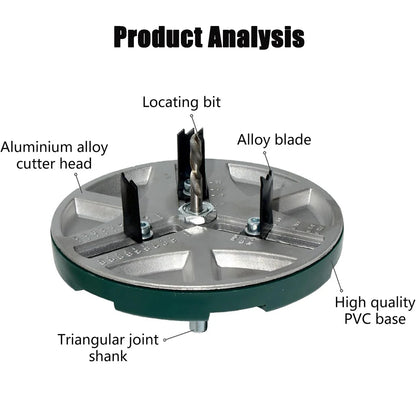 Adjustable Hole Saw – Woodworking Circle Cutter 45-130mm