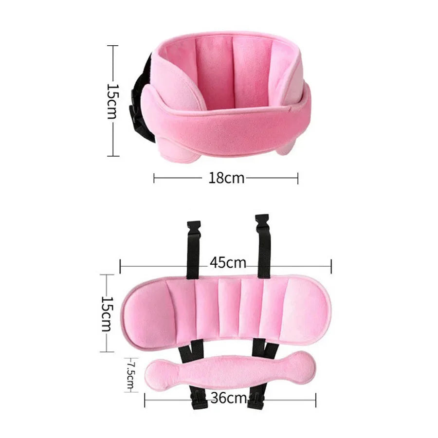 Car Seat Head Support Belt Adjustable Sleep Support