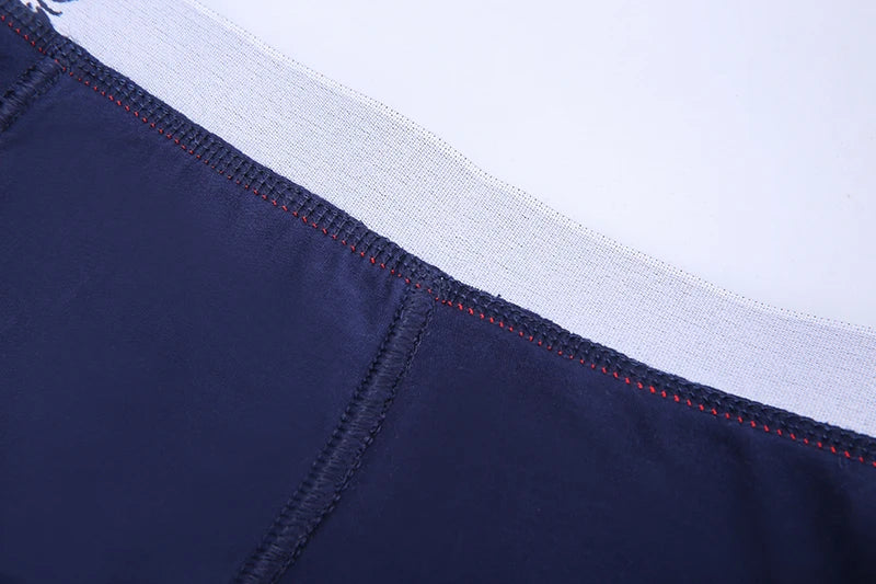 Men's Cotton Boxer Shorts 4PCS Soft Stretch Underwear Set