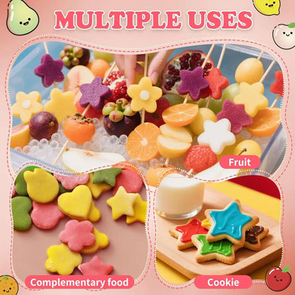 Pressed Fruit & Cookie Cutting Mold Set