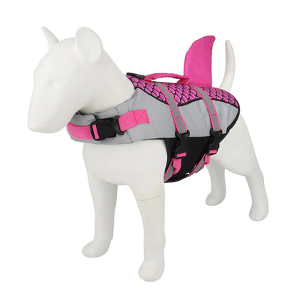 Dog Life Jacket – Shark Style Pet Swimming Vest