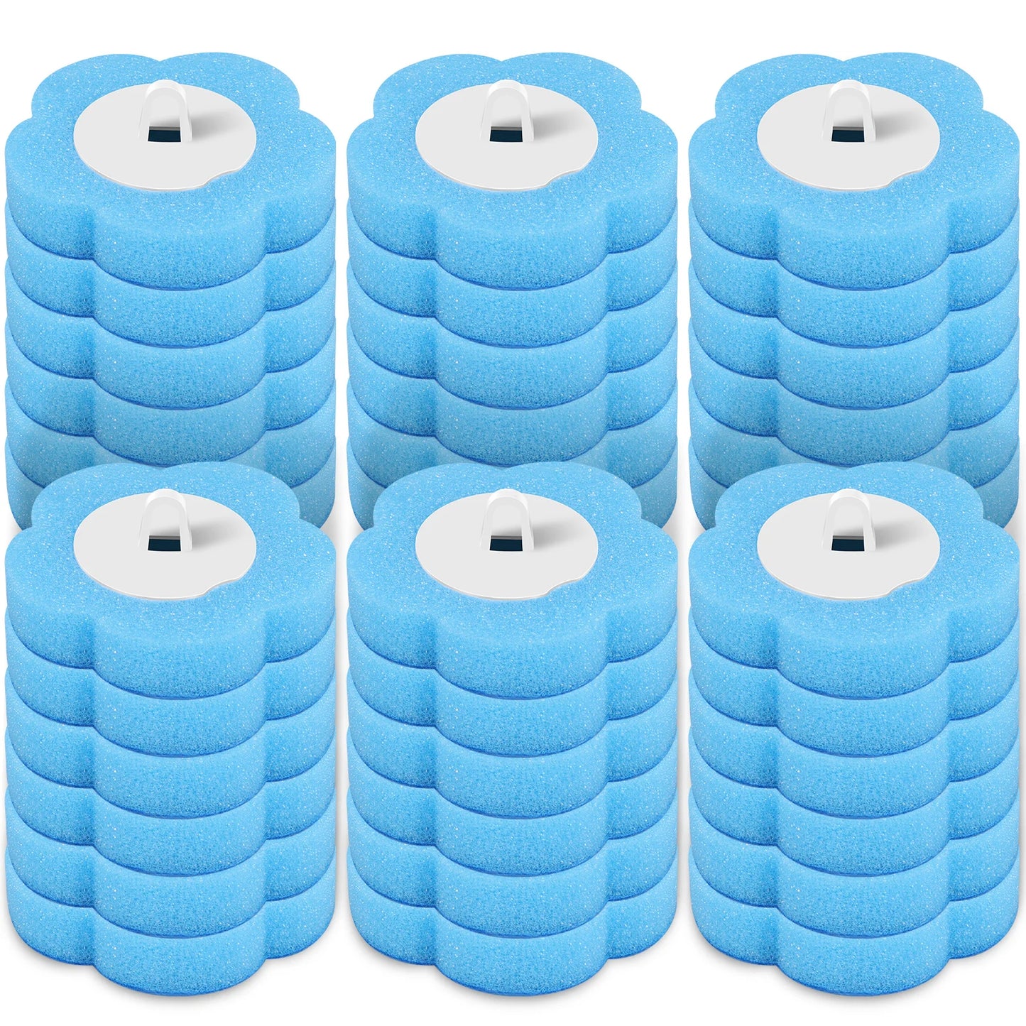 Disposable Toilet Brush Set with Holder & Refills
