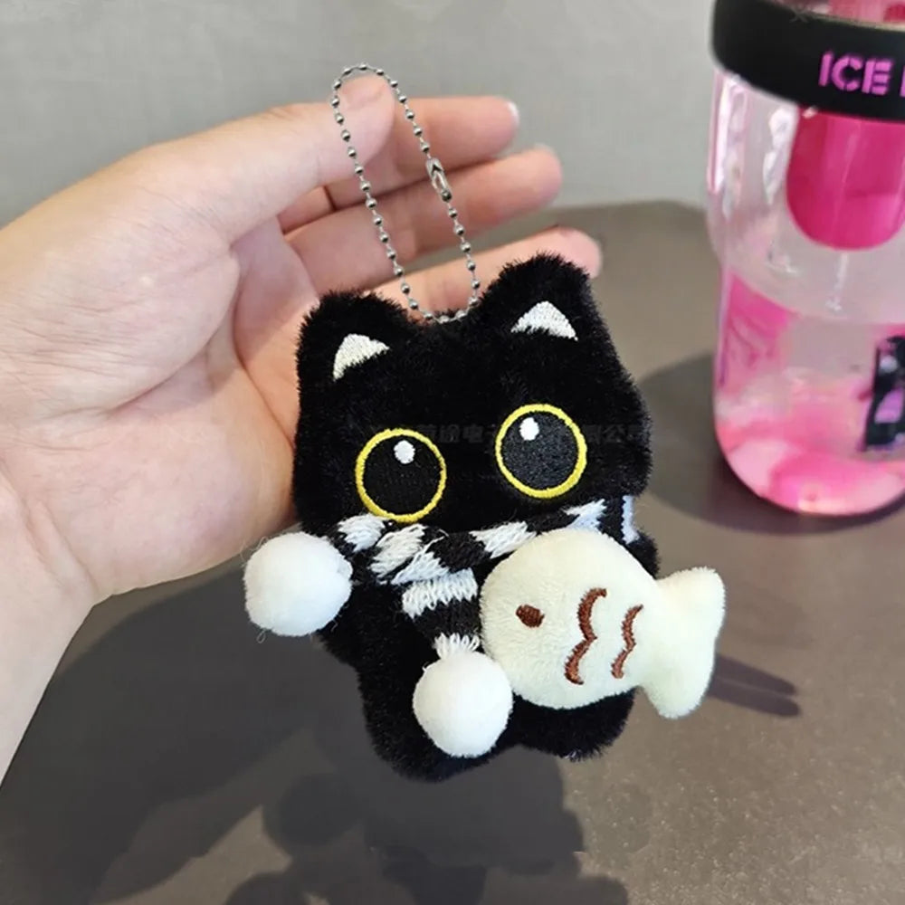 A cute plush accessory for bags, backpacks, car keys, and matching gifts.