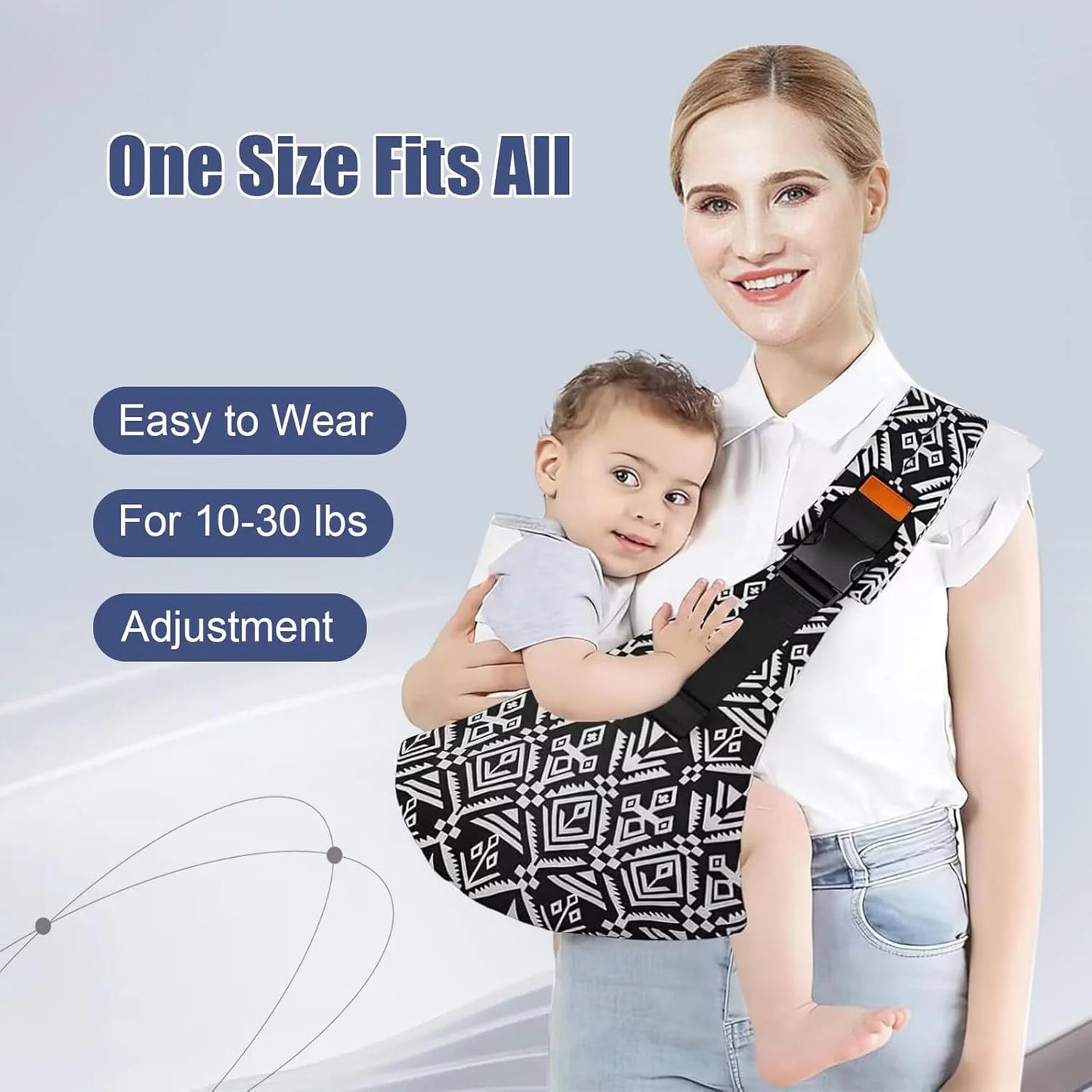 Baby Carrier Sling Adjustable Newborn Hip Carrier Wrap