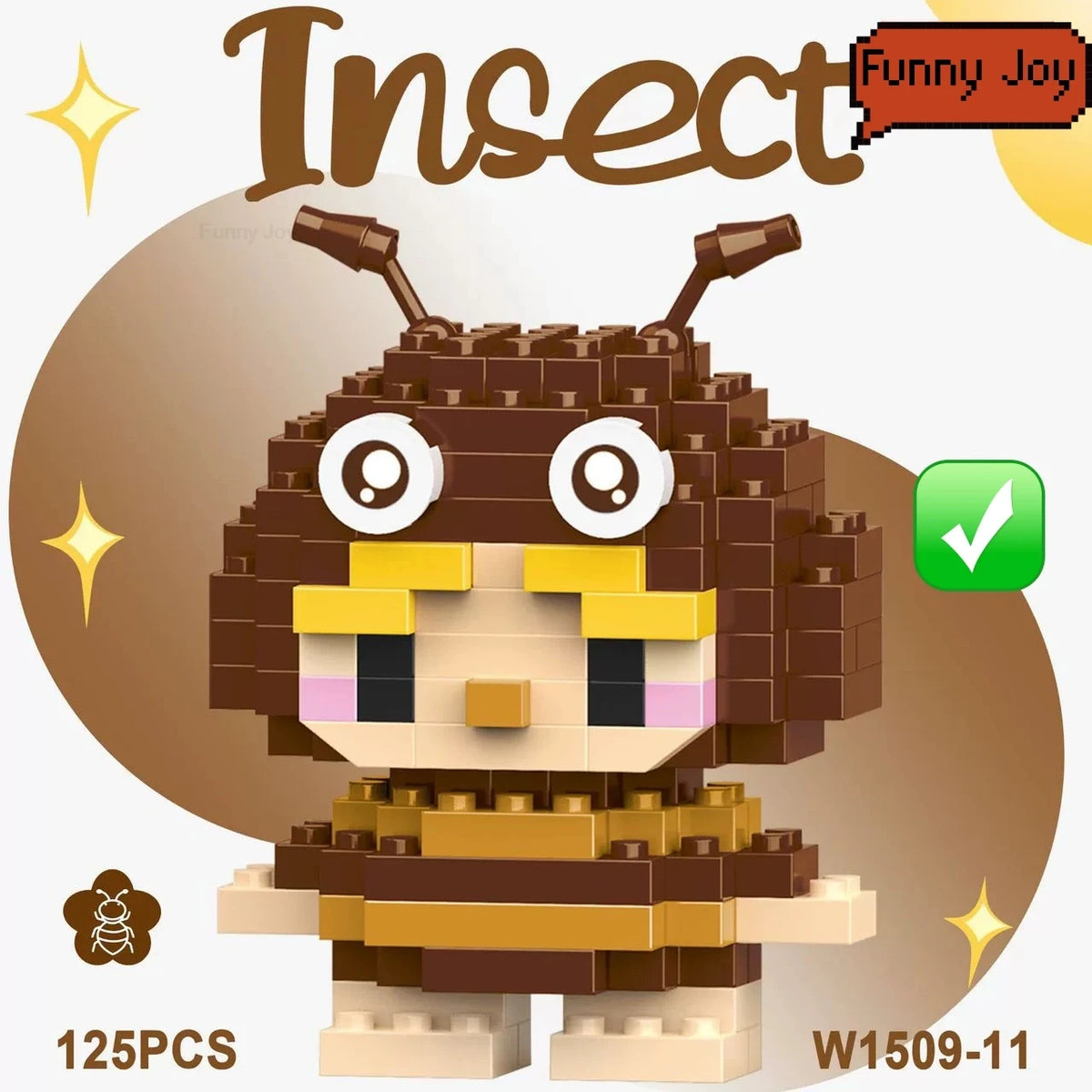 Insect Building Blocks – 3D Animal Model Set