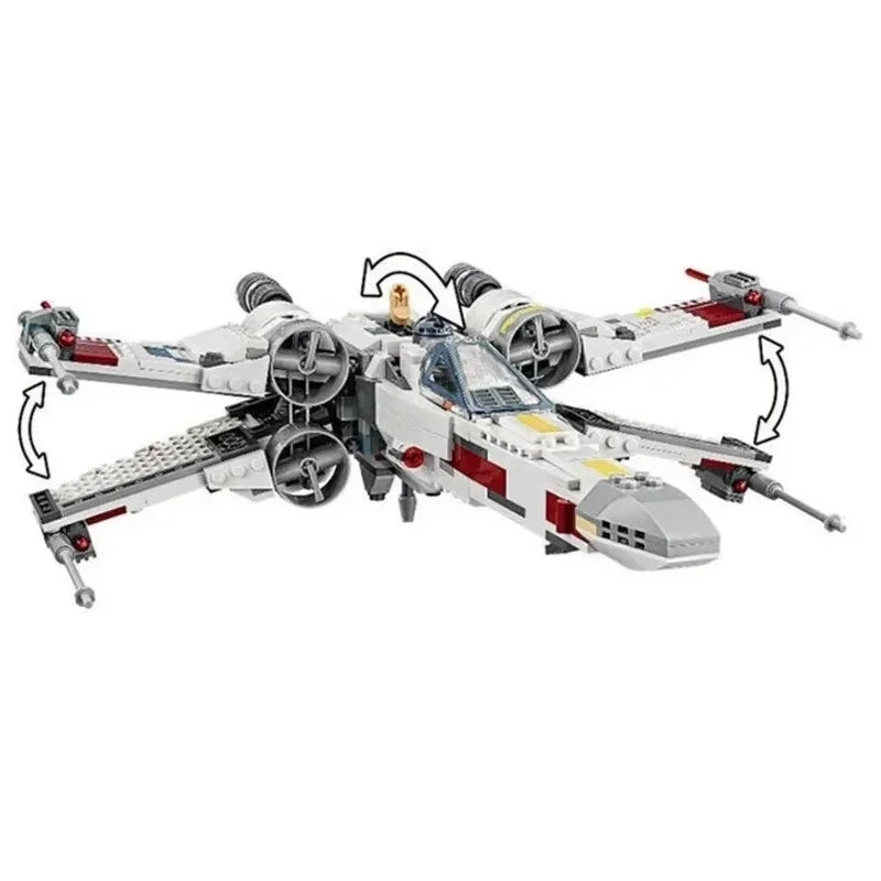 MOC Space Battle Spaceship Building Blocks Model Kit