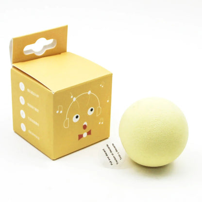Interactive Cat Toy Ball Plush Catnip Squeaky Toy