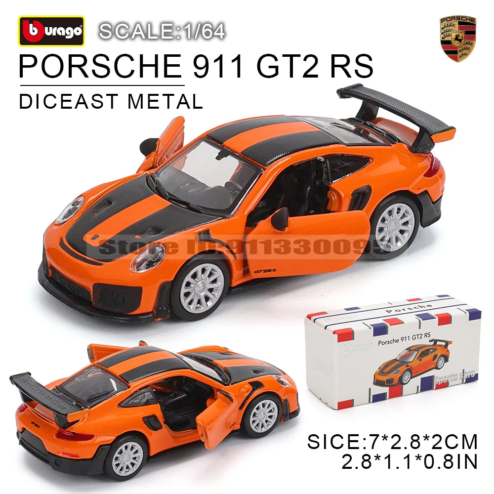 Bburago 1:64 Diecast Sports Car Model Collection