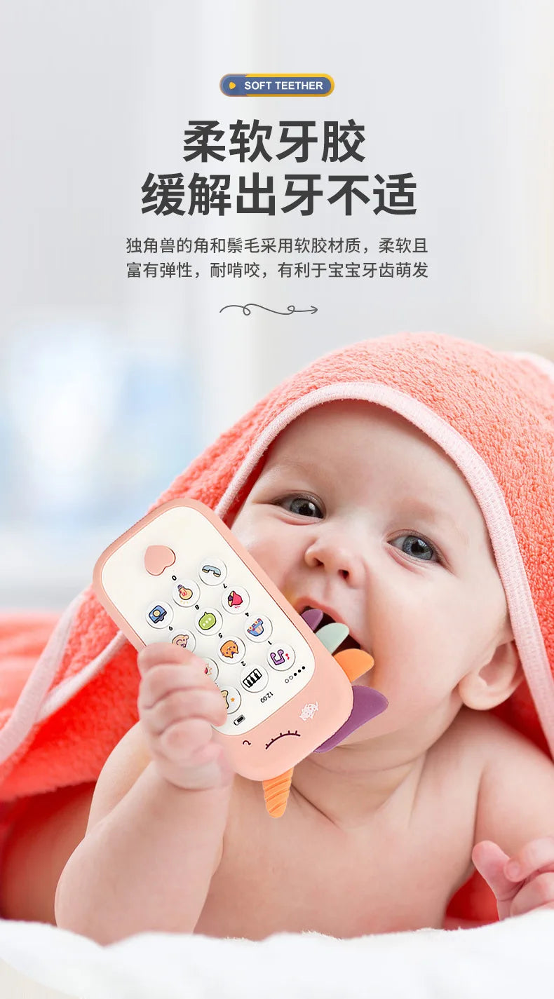 Baby Phone Toy with Music & Sounds for Kids