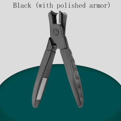 Anti Splash Nail Clippers for Thick Nails Stainless Steel