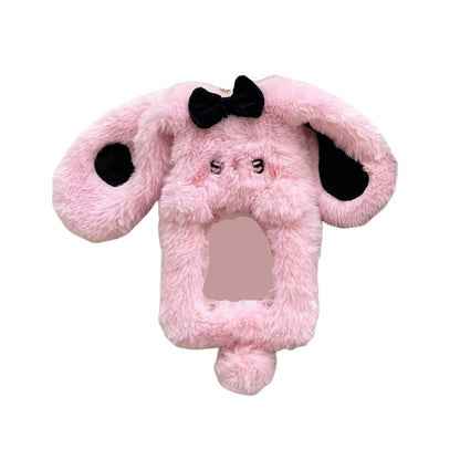 Rabbit Plush Card Holder Cute Bunny Student ID Holder