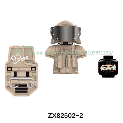 Military Special Forces Building Blocks Sniper SWAT Mini Figures