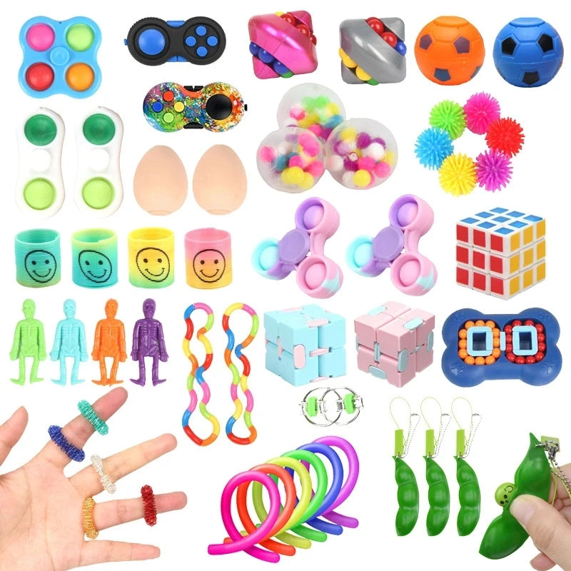 Mystery Fidget Toy Pack – Surprise Sensory Toy Bundle