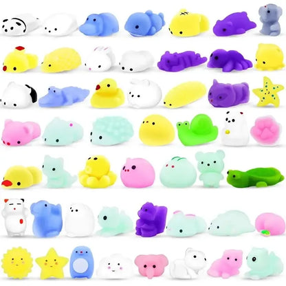 20PCS Cute Animal Stress Relief Squeeze Toys for Kids