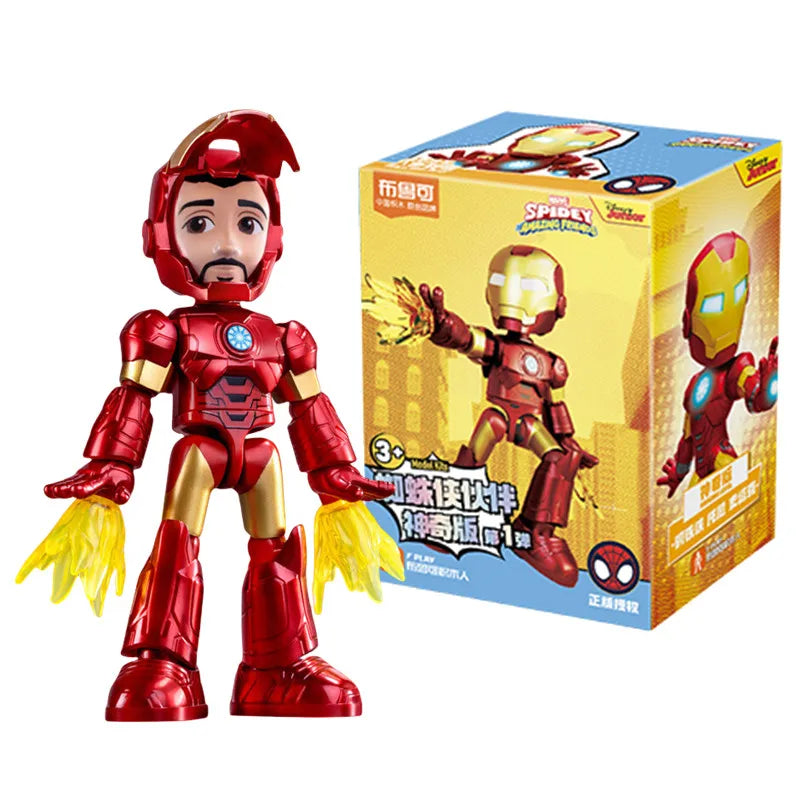 Assembly Action Figure 12cm Blind Box Building Block Toy Model