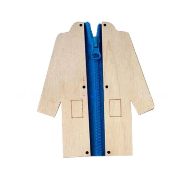 Montessori Busy Board – Wooden Sensory Learning Toy for Kids