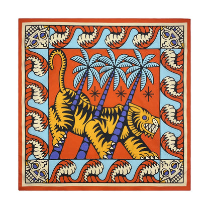 Cotton Bandana Scarf Skull Paisley Hip Hop Headband