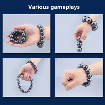 Magnetic Ball Beads 15mm Black Sphere Puzzle Set