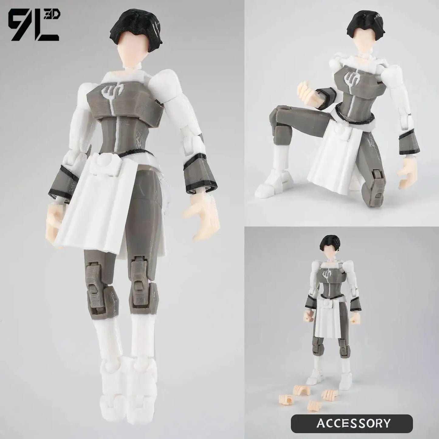 13cm Articulated Action Figure 3D Printed Collectible Model Toy
