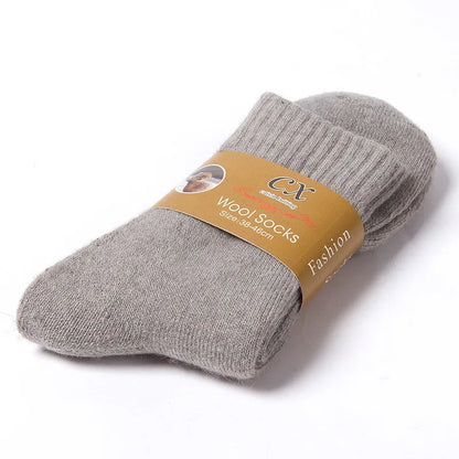 Merino Wool Socks Thick Thermal Winter Crew Socks