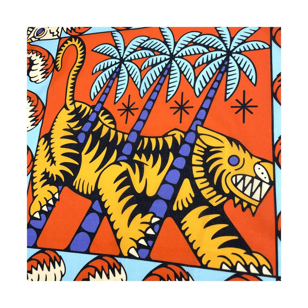 Cotton Bandana Scarf Skull Paisley Hip Hop Headband